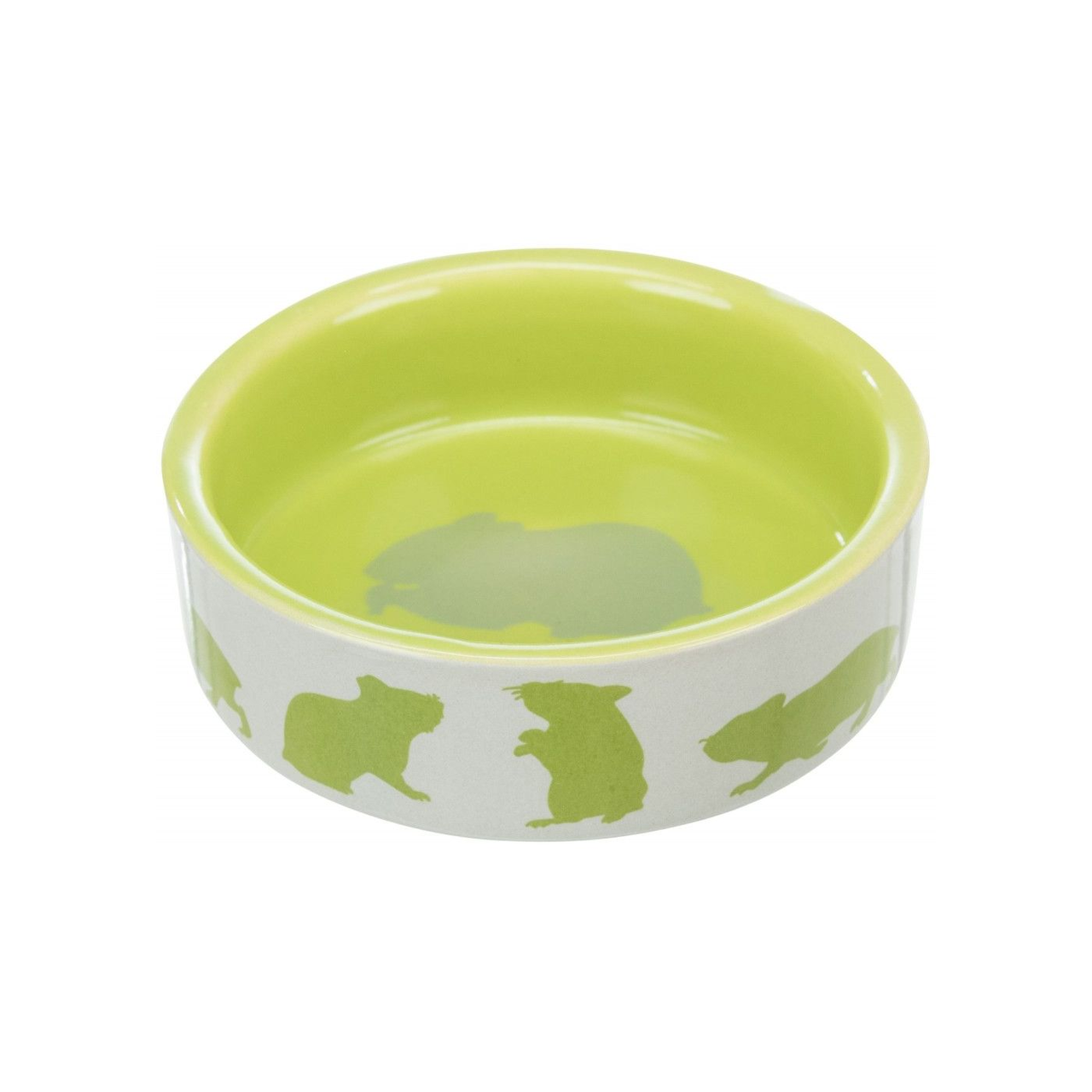 Миска Trixie для хомяков принт с грызуном керамическая 80 мл 8 см (4011905607313_2)