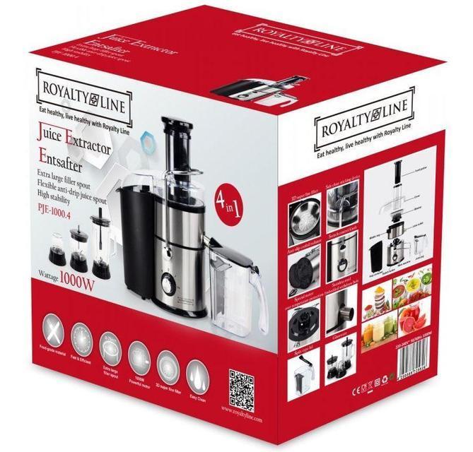 Соковыжималка Royalty Line 4в1 PJE-1000.4 - фото 11