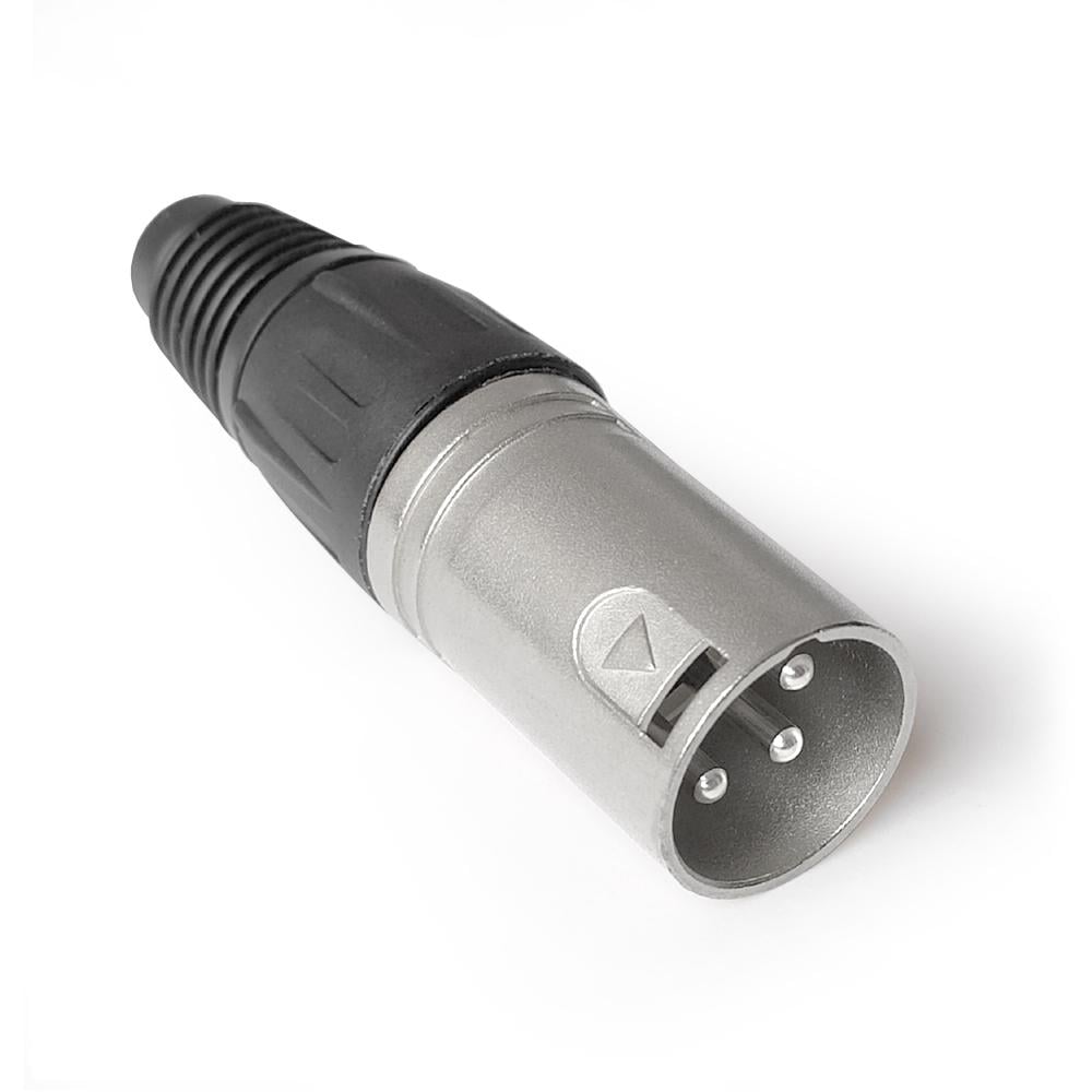 Кабельный разъем Moco XLR HFC3MXL штекер 3 контакта папа Никель (10973622)