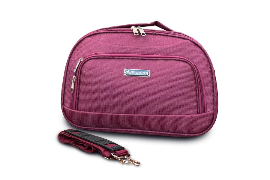 Кейс для валіз Wings 6018-ВС 8 л Бордовий (6018-BC-Burgundy) - фото 2