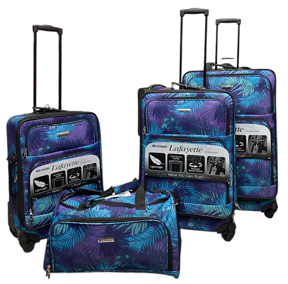 Комплект валіз Leisure JB4004 Різнокольоровий (31706958)