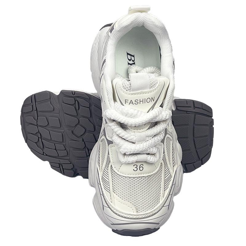 Кроссовки женские на платформе 20803-2 p. 37 23 см Белый