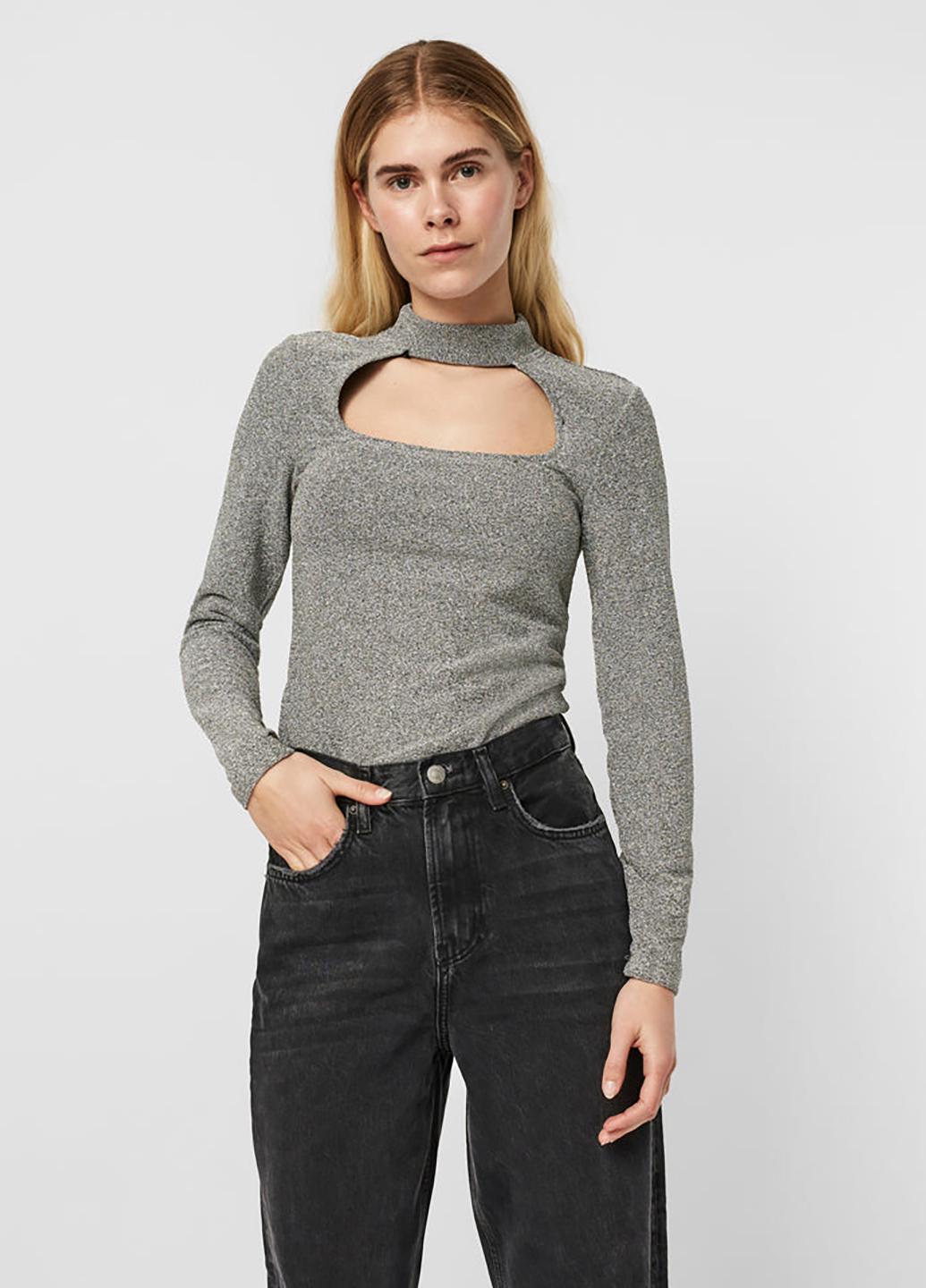 Гольф Vero Moda M Серый (10245304b51)