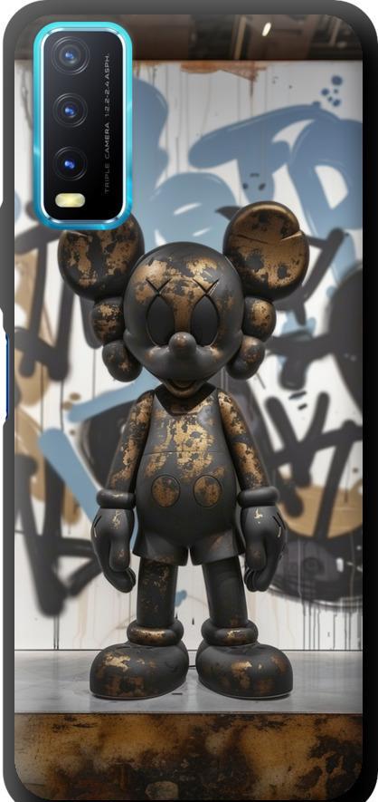 Чехол на Vivo Y20 Bronze kaws v2 (6098b-2078-42517)