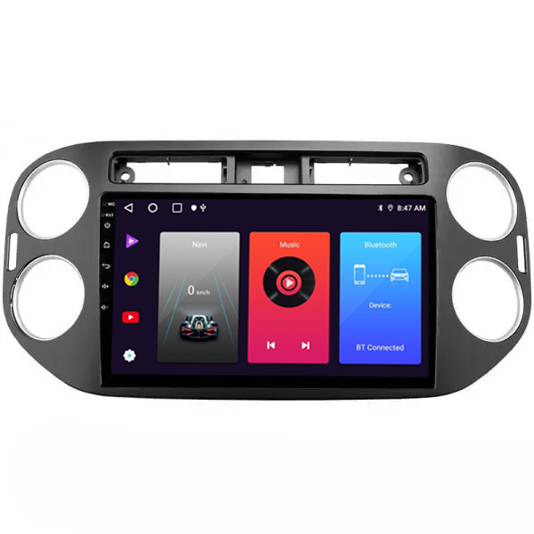 Магнитола штатная Sigma PRO 9464 4/64 GB Volkswagen Tiguan 1 NF 2006-2017 A 9" Black (AR-79349)