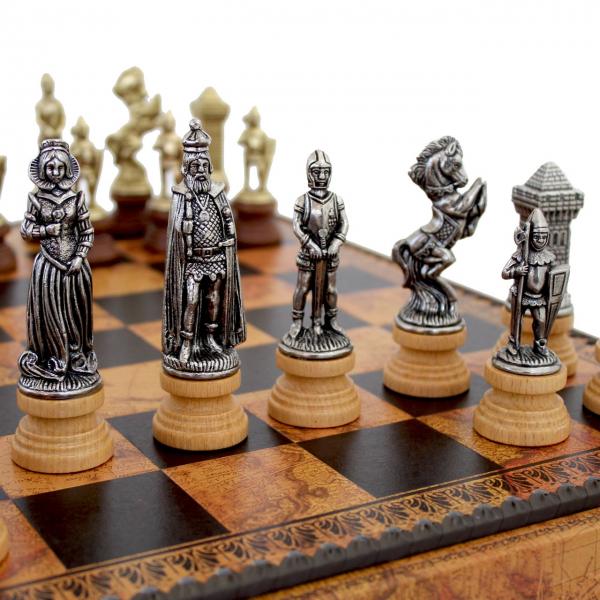 Шахматы подарочные Средневековье 162MW 222MAP - фото 3 Шахматы подарочные Средневековье 162MW 222MAP - фото 3