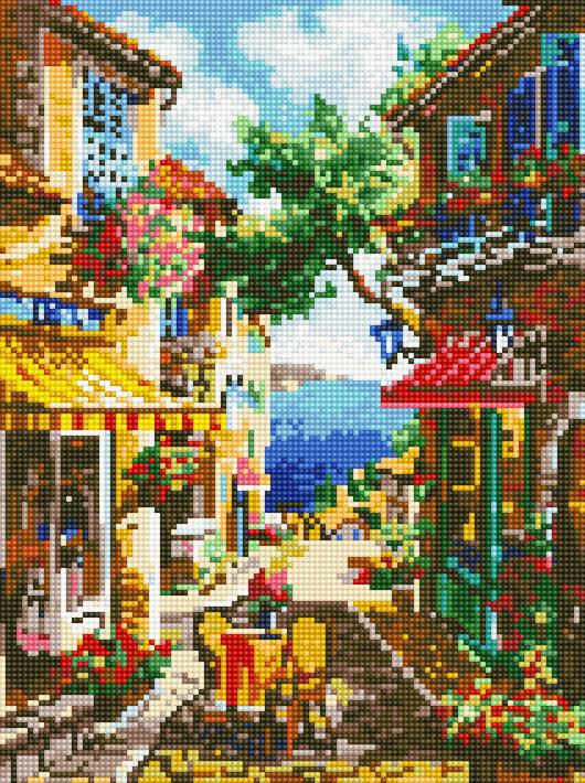 Алмазная мозаика Rainbow Art Столик на двоих 30x40 см (EJ1260)