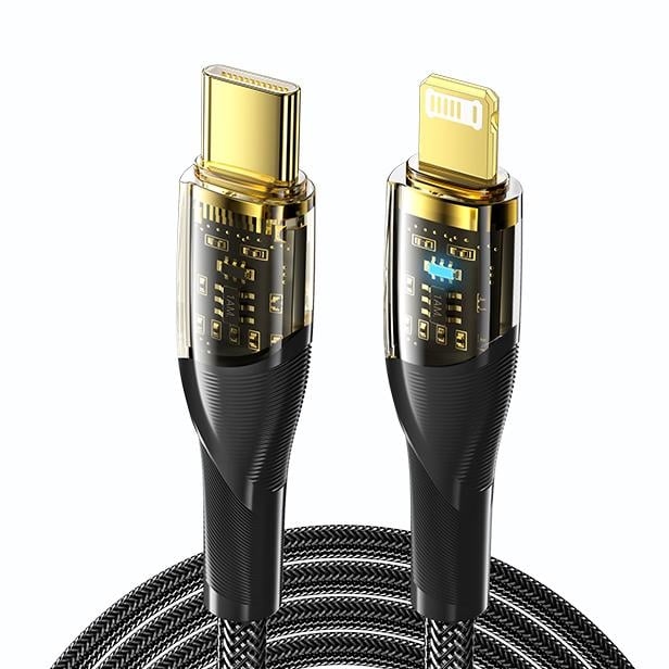 Кабель Essager Type-C Lightning PD 29w 1 м Black (25397481)