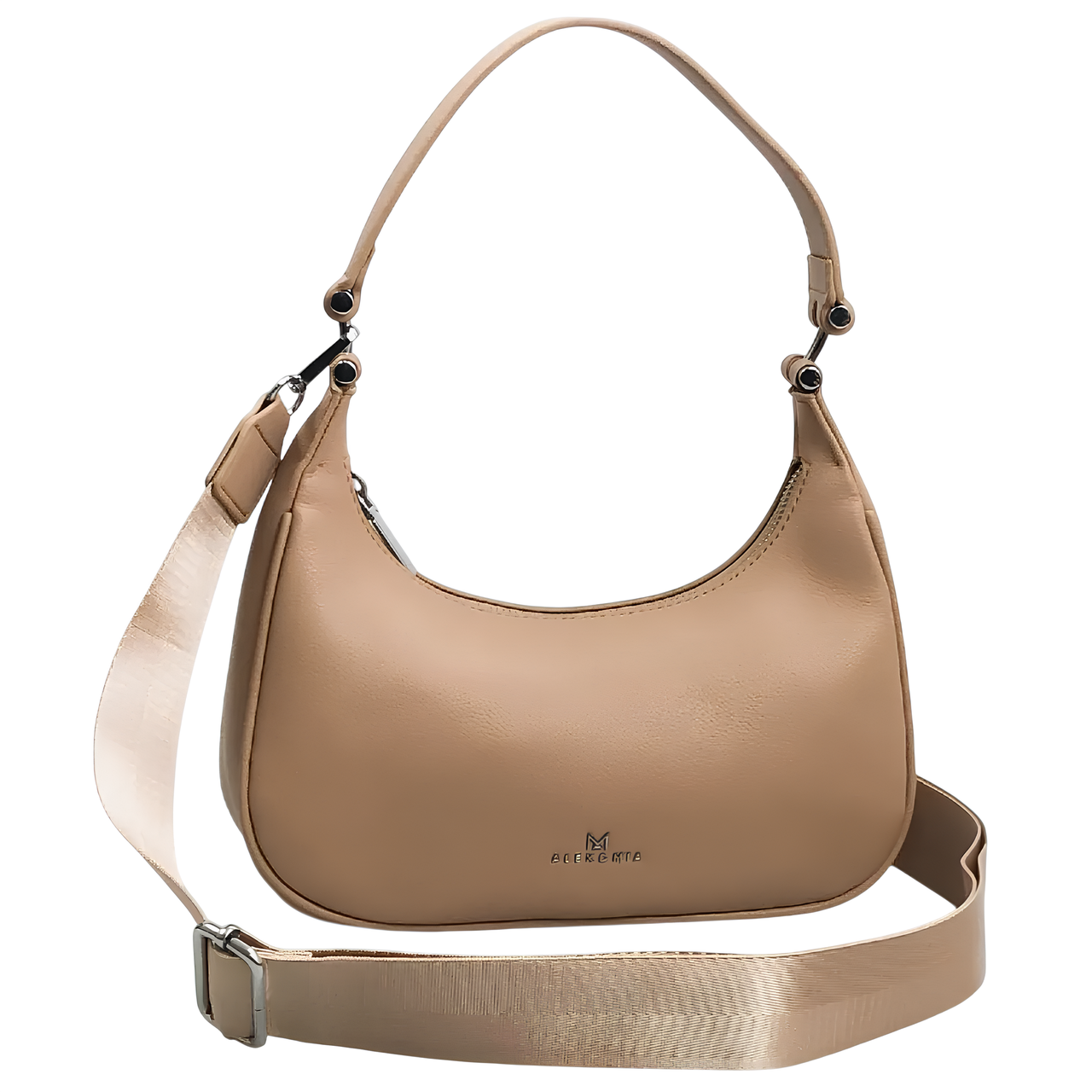 Жіноча сумка Alex&Mia з одним відділенням на блискавці Бежевий (CD-9128) - фото 6 Жіноча сумка Alex&Mia з одним відділенням на блискавці Бежевий (CD-9128) - фото 6