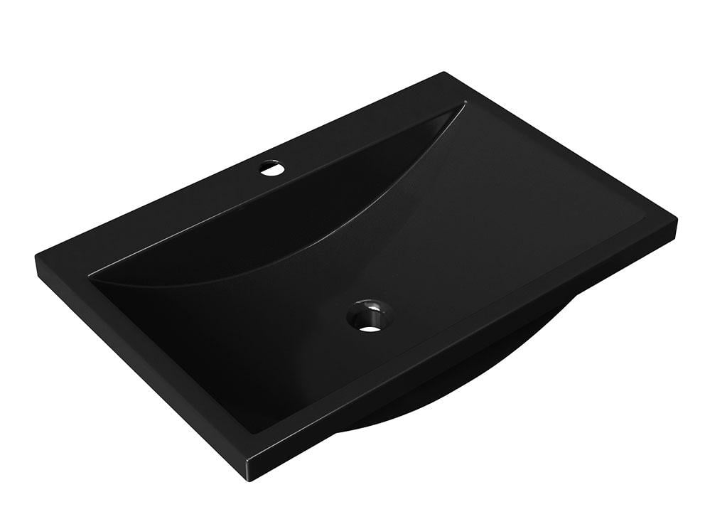 Умивальник накладний Status Braun Low Black (696) - фото 2