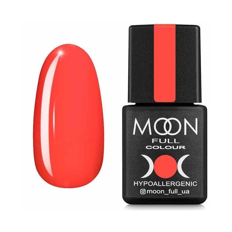 Гель-лак Moon Full Neon 8 мл №706 Коралловый неон