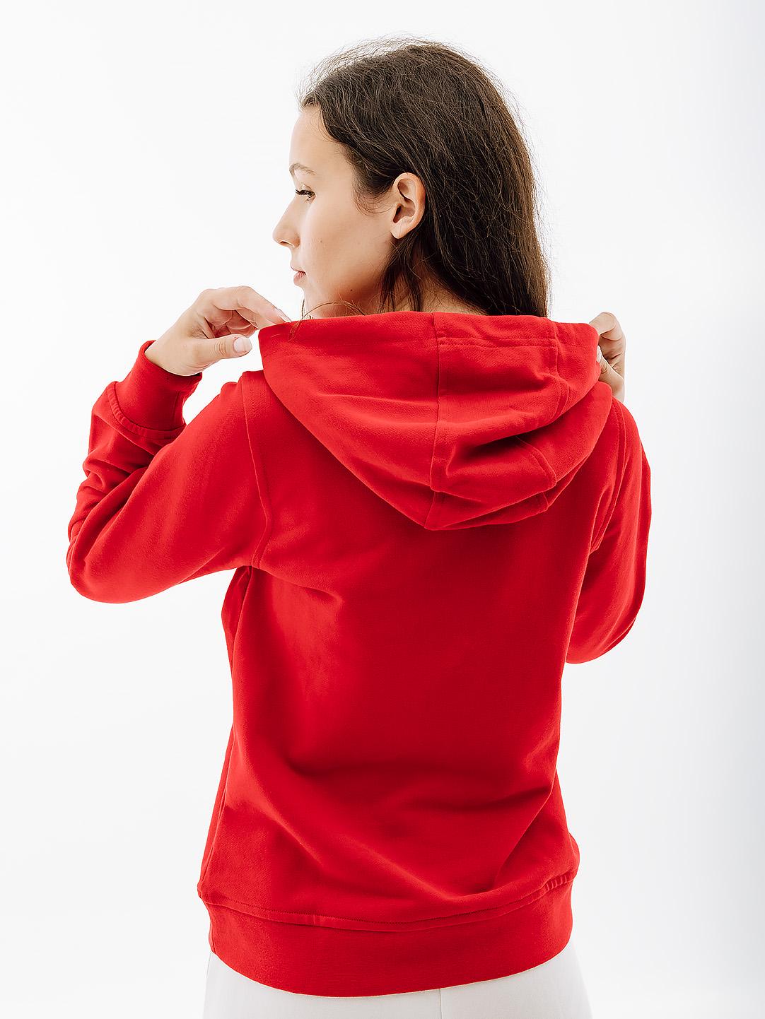 Худи женское Helly Hansen W HH LOGO HOODIE XS Красный (7d33978-162 XS) - фото 2 Худи женское Helly Hansen W HH LOGO HOODIE XS Красный (7d33978-162 XS) - фото 2