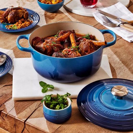 Каструля Le Creuset Signature з кришкою 3,3 л Синій (21177222202430) - фото 6