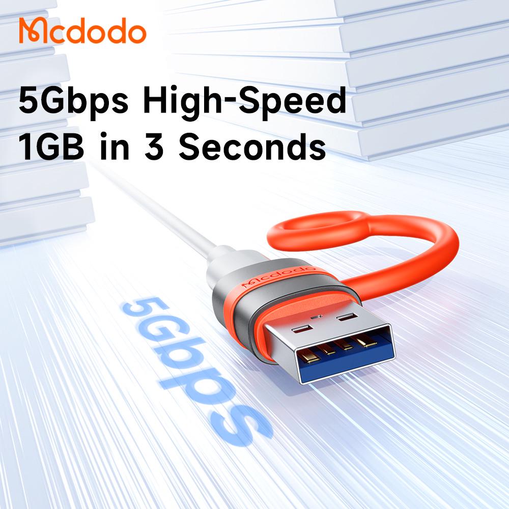 Адаптер Mcdodo Type-C to USB-A 3.0 OT-3800 - фото 7