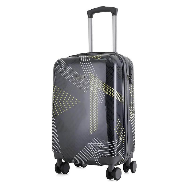 Чемодан SEMI LINE 20" S 44 л Black Pattern (DAS302323)
