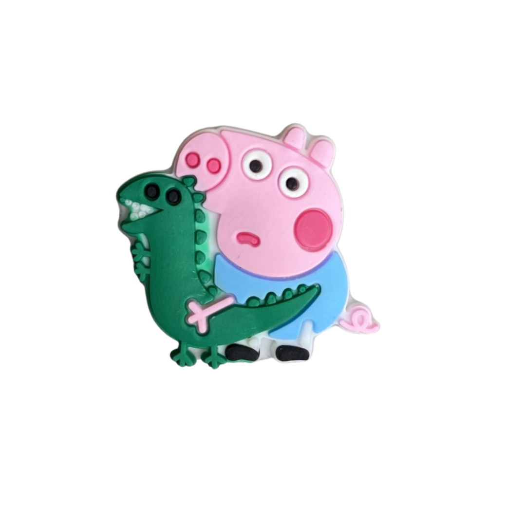 Джибитс для обуви JIBBITZ Peppa pig Pig George №124 (192) - фото 1