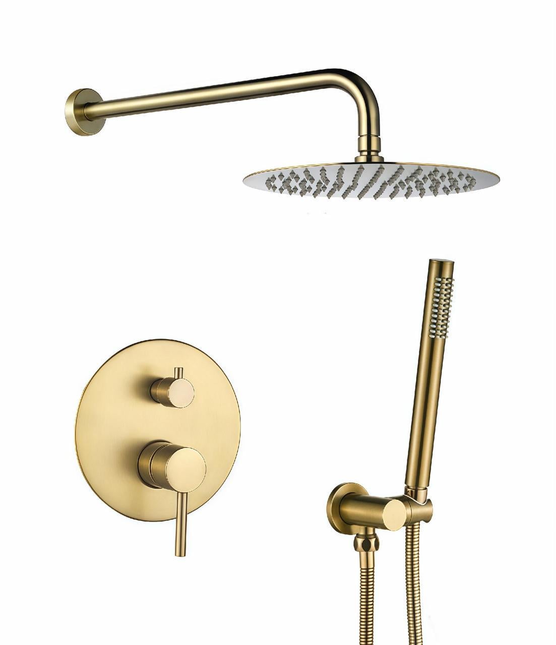 Душевая система скрытого монтажа VBI MILANO Brushed Gold (2763636543)