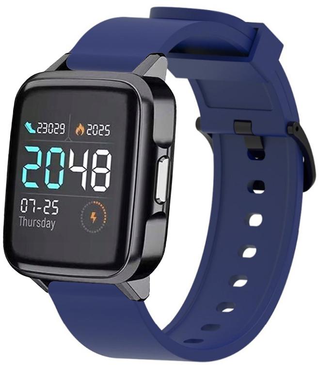 Ремешок силиконовый Like для Haylou Smart Watch 2 LS02 Dark Blue (19160)