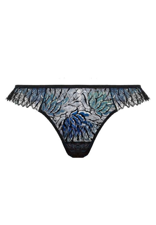 Труси жіночі Gracija-Rim S Чорний/Синій (24620)