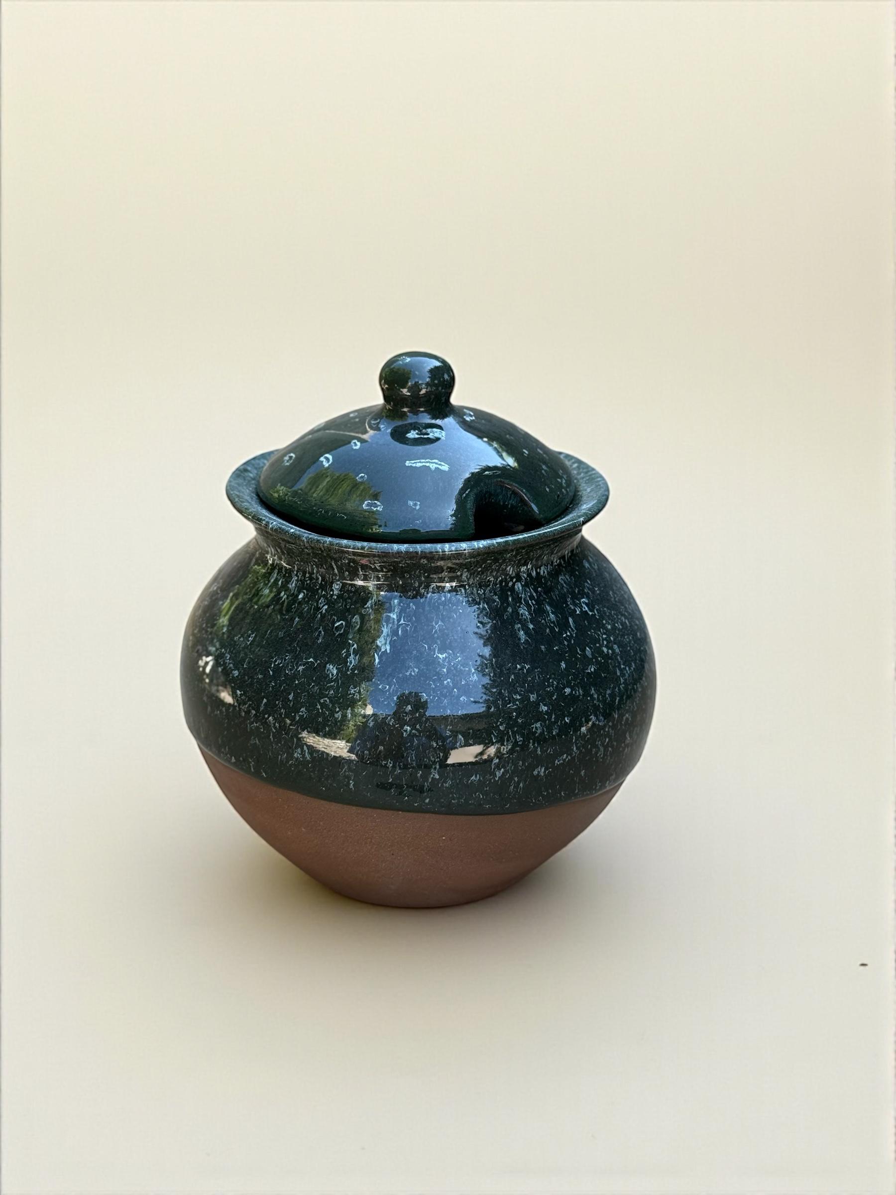 Сахарница ручной работы 500 мл Зеленый (28833590)