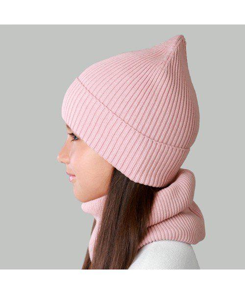 Шапка детская Elf Ева р. 54 Светло-розовый (OK002053)