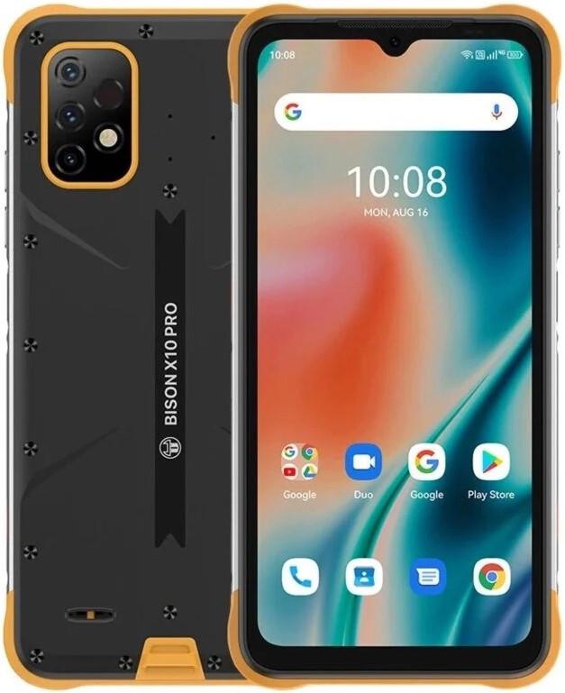 Смартфон Umidigi Bison X10 Pro 4/128 Гб Global Yellow