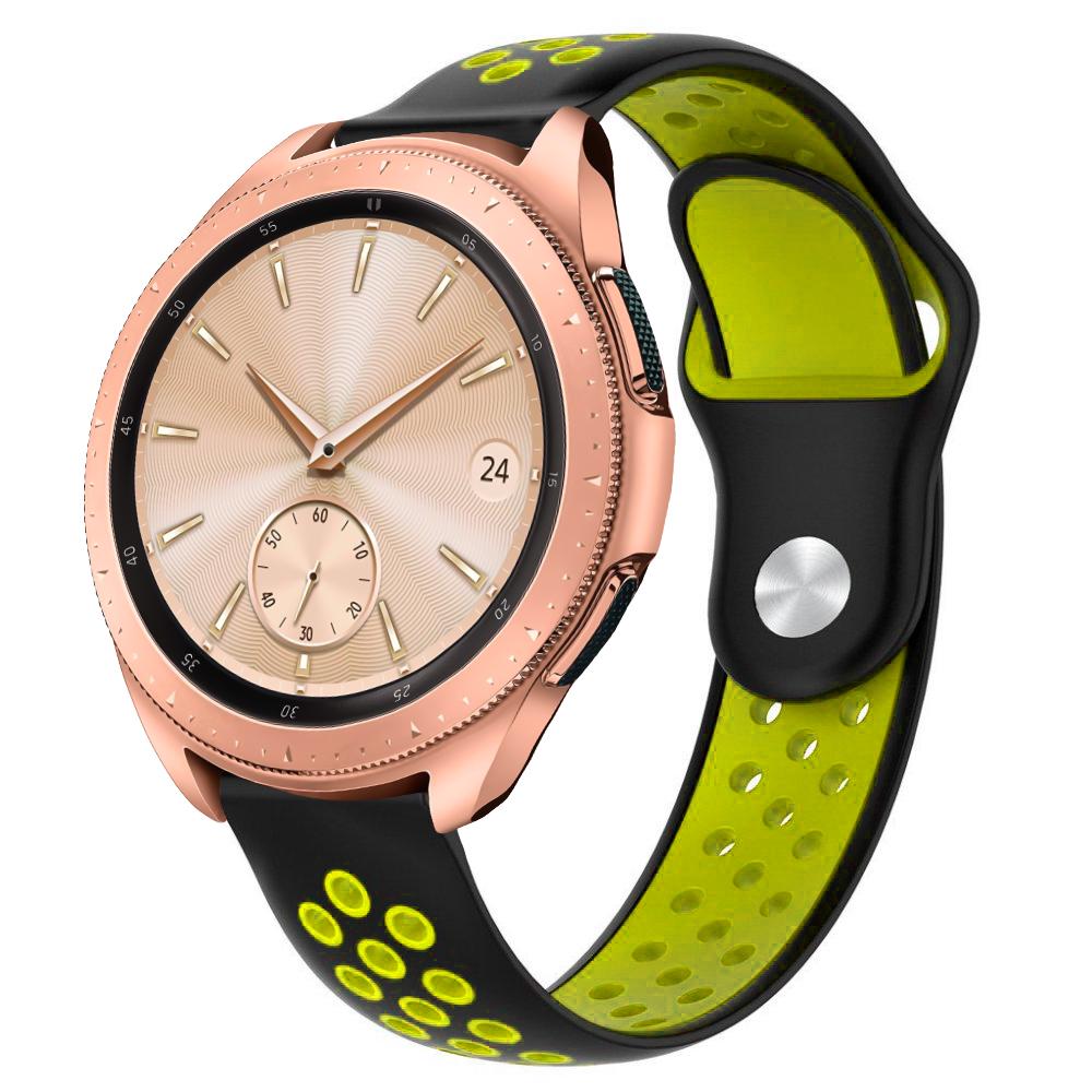 Ремешок Sport для Galaxy Watch 42 мм Black Yellow (13328-61)