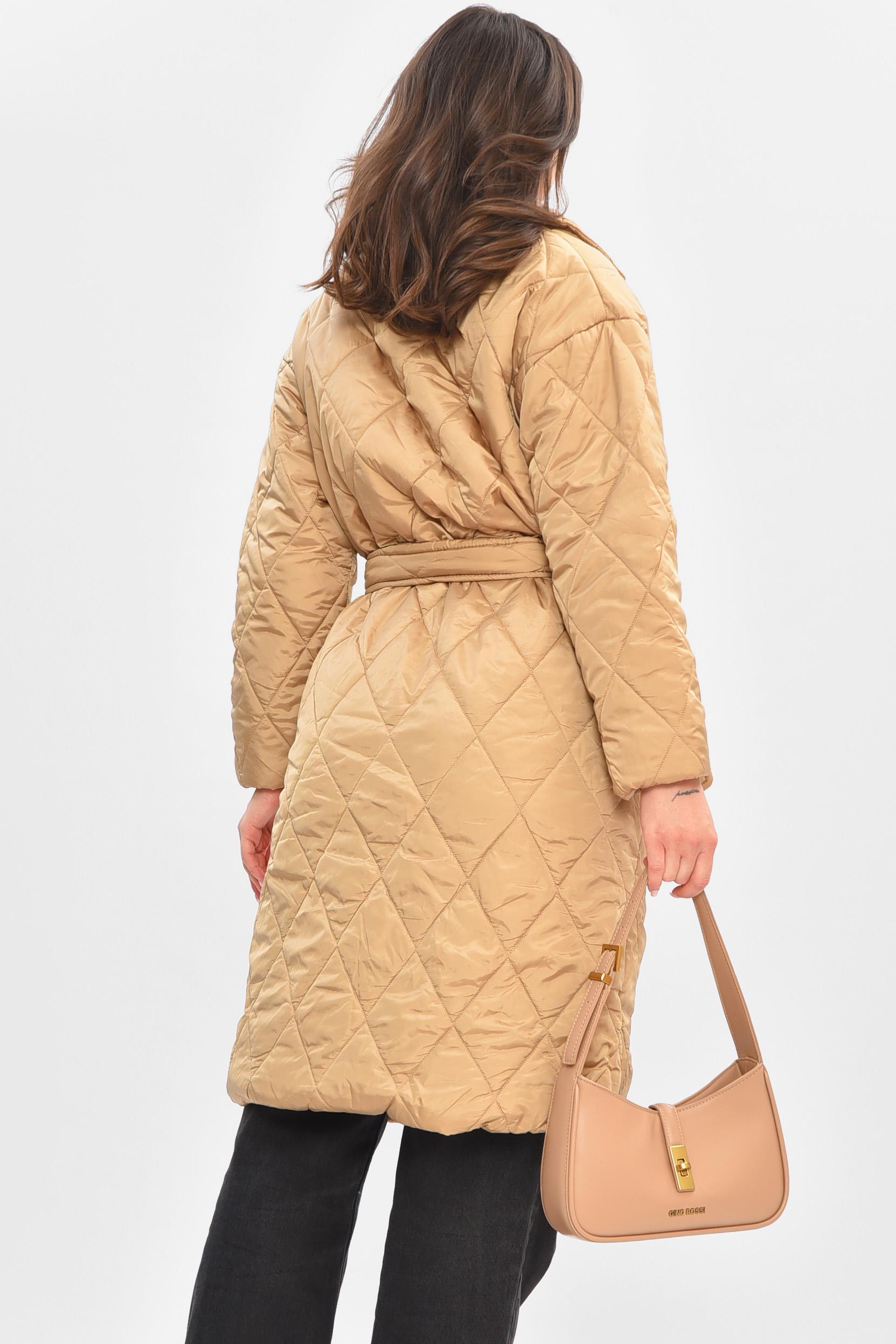 Куртка женская демисезонная XL Темно-бежевый (205006) - фото 3 Куртка женская демисезонная XL Темно-бежевый (205006) - фото 3