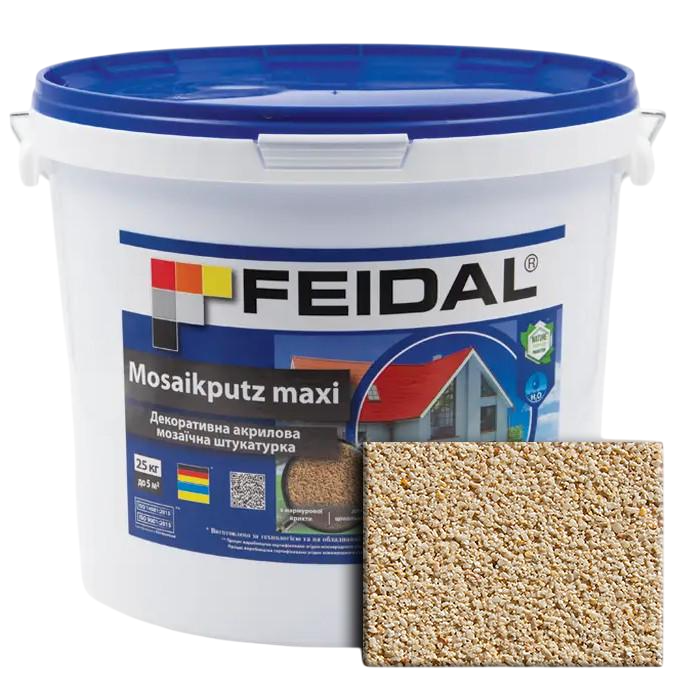 Штукатурка декоративна акрилова мозаїчна Feidal Mosaikputz maxi C36 15 кг (1886455816)