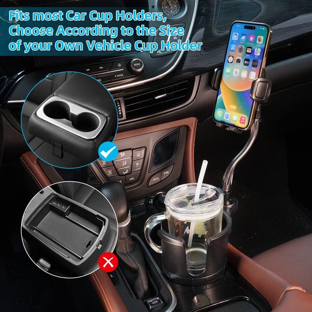 Тримач автомобільний VHG A086 Car Holder Phone Mount Black - фото 7