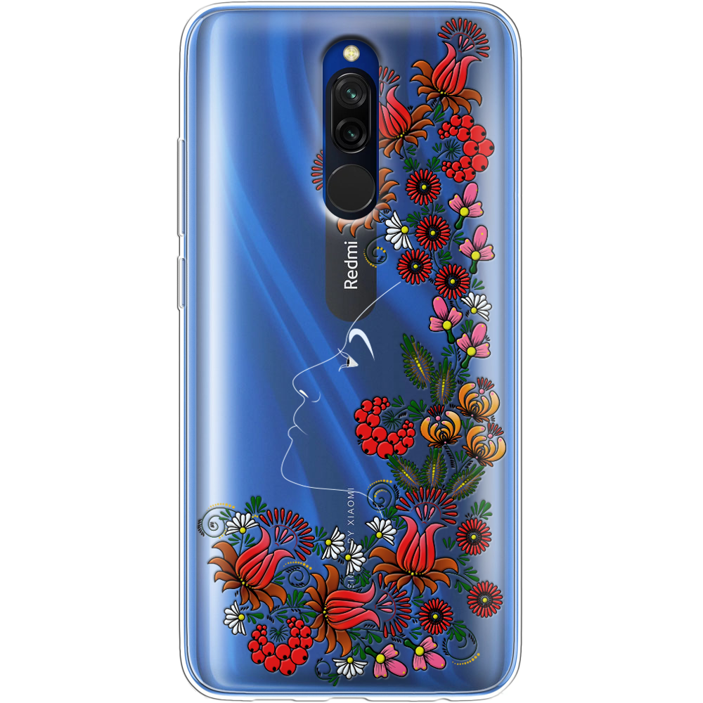 Чохол Boxface Xiaomi Redmi 8 3D Ukrainian Muse Прозорий силікон (38411-bk64-38411)