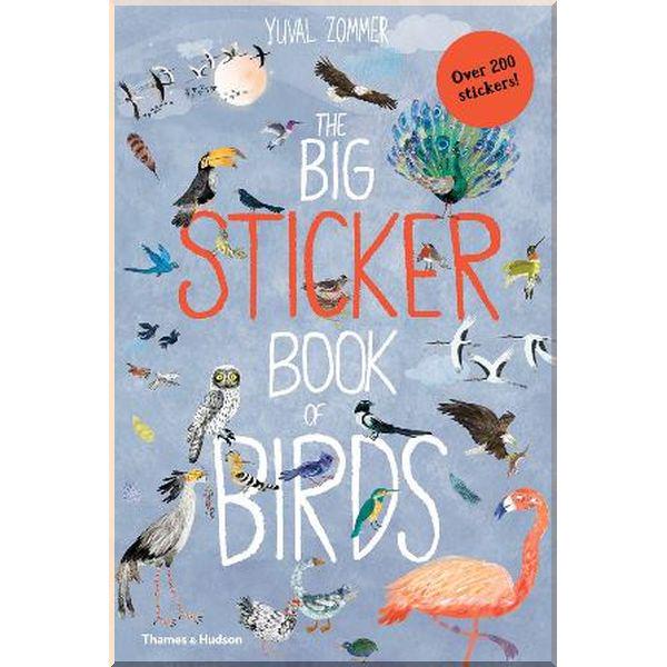 Книга Thames & Hudson "The Big Sticker Book of Birds" Yuval Zommer (ISBN:9780500652008)