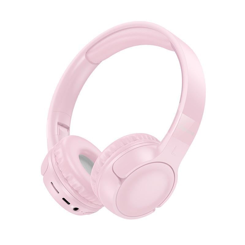 Беспроводные накладные наушники Borofone BO32 Show BT headphones Pink (6941991118753) Беспроводные накладные наушники Borofone BO32 Show BT headphones Pink (6941991118753)