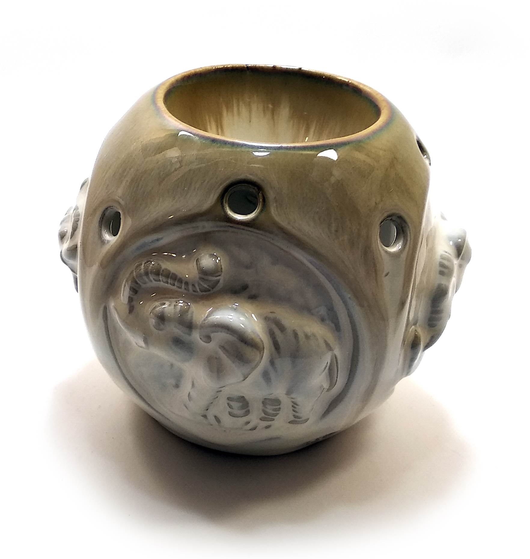 Аромалампа керамичеcкая Elephant 11х9,5х9 см