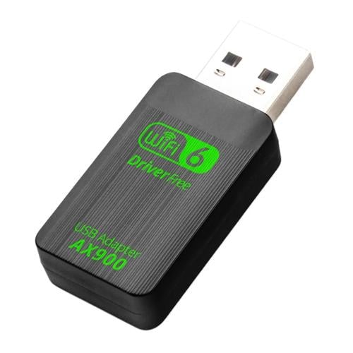 Сетевой адаптер USB Wi-Fi 900Мб 802.11ax BT5.4 BT+AX900 Black (957043)
