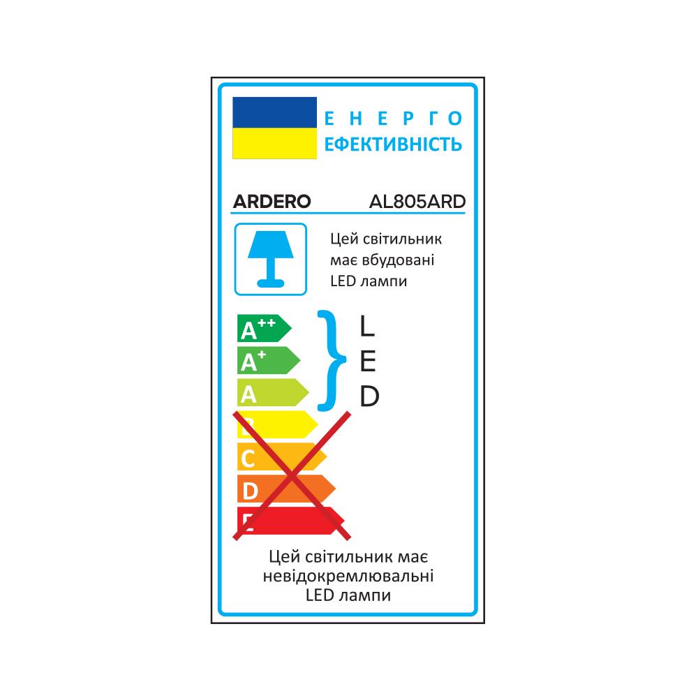 Світильник ARDERO накладний круглий світлодіодний 24 Вт 5000К IP40 AL805ARD (80295) - фото 3