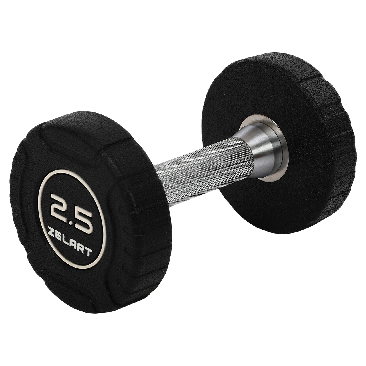 Гантель цельная Zelart TA-3111-2_5 CPU покрытие 2,5 кг (2532856824)