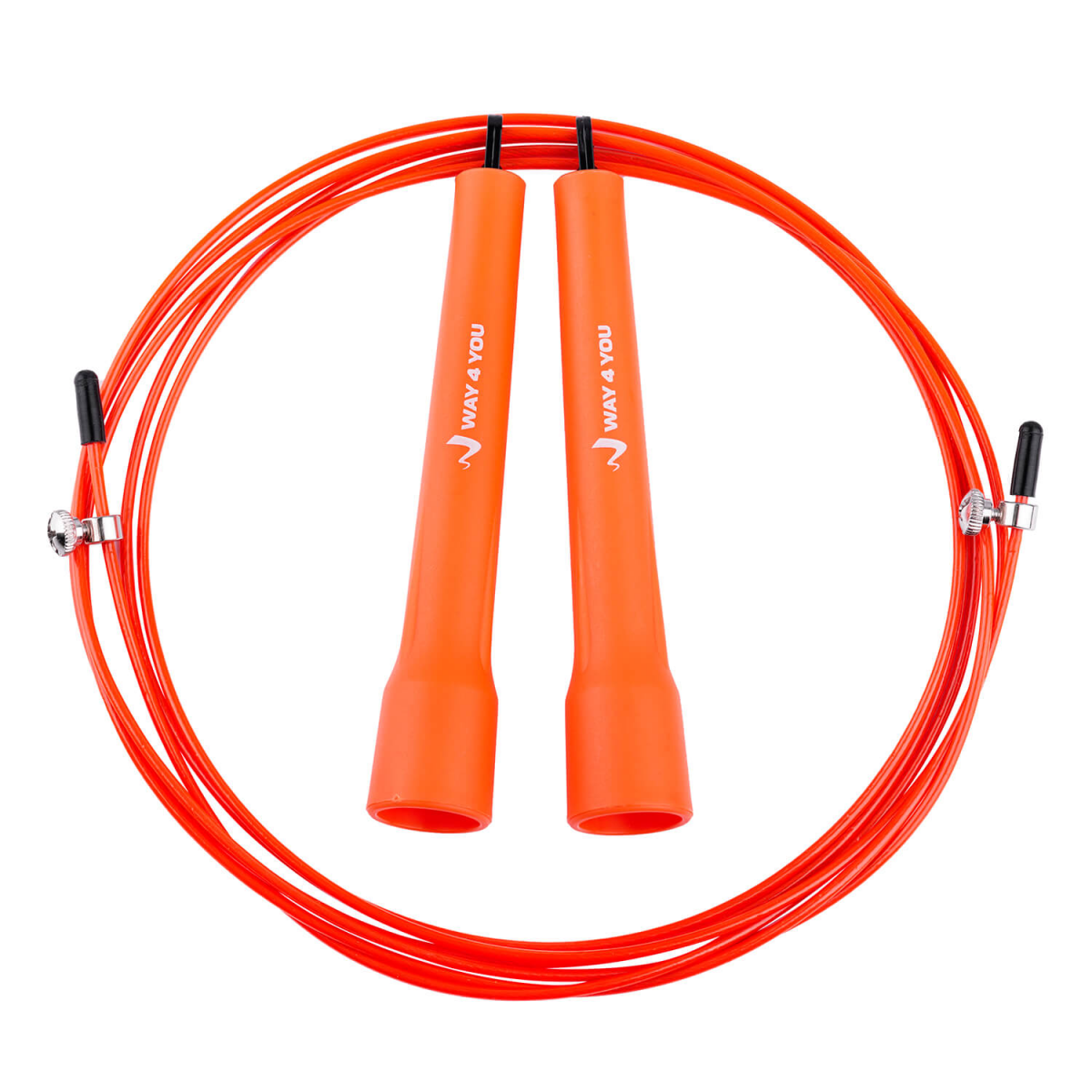 Скоростная скакалка Way4you Ultra Speed Cable Rope 2 Оранжевый (w40035-or)