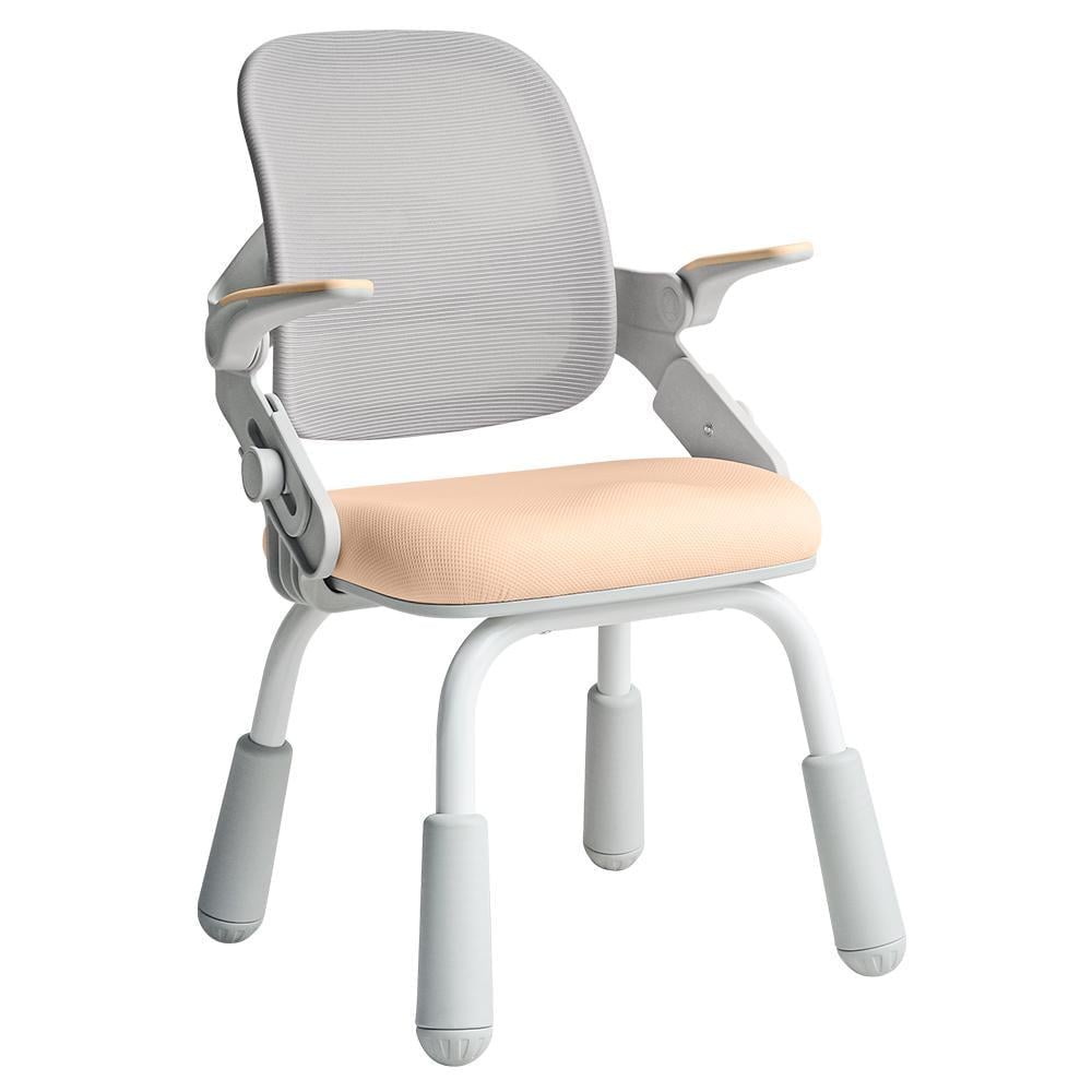 Кресло детское Mealux Neo Air Static Персиковый/Cерый (Y-306 PG)