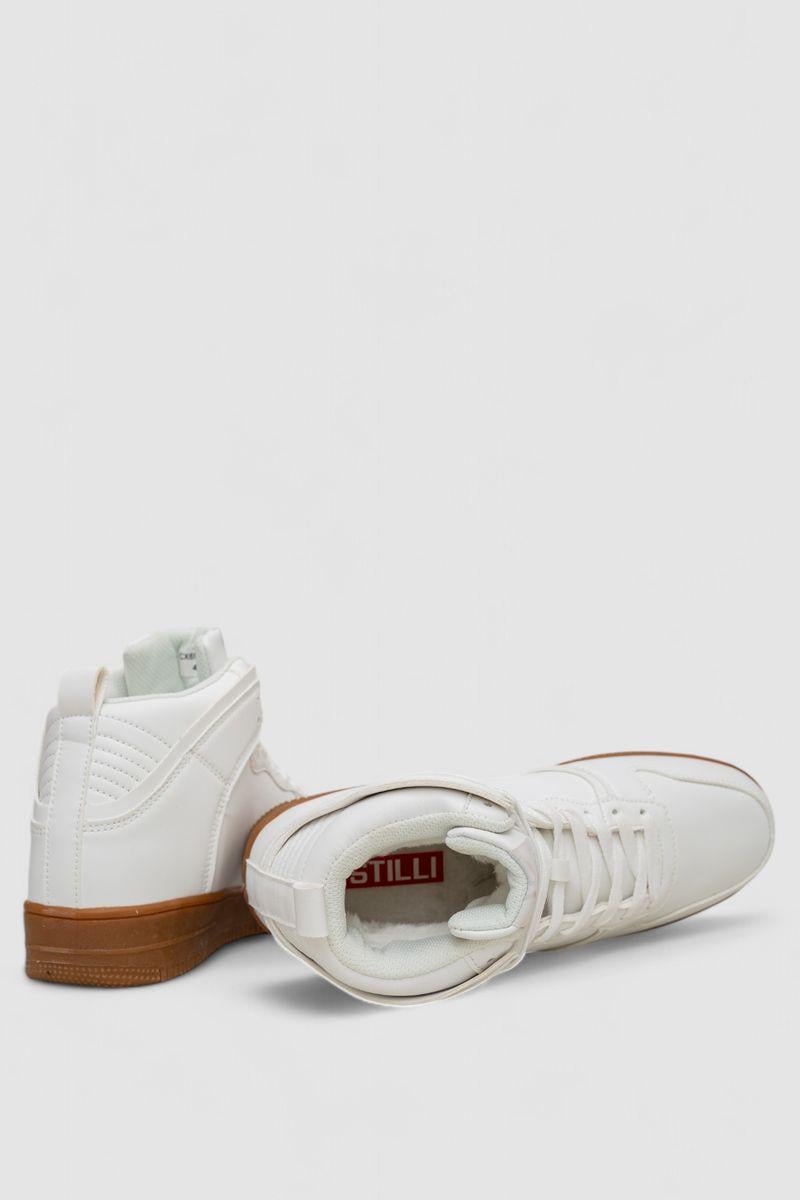 Кроссовки мужские зимние Stilli 248RCX698 р. 43 Бело-коричневый (116266_833984) - фото 5