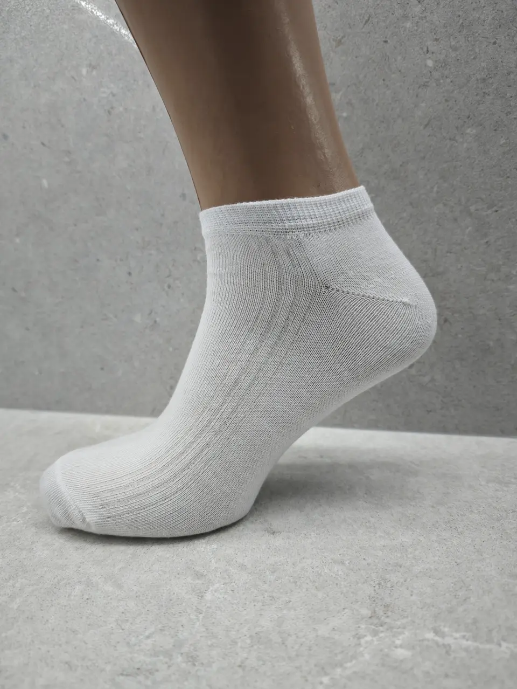 Носки мужские Дукат бамбук демисезонные короткие р. 41-45 Белый (145 Man White)