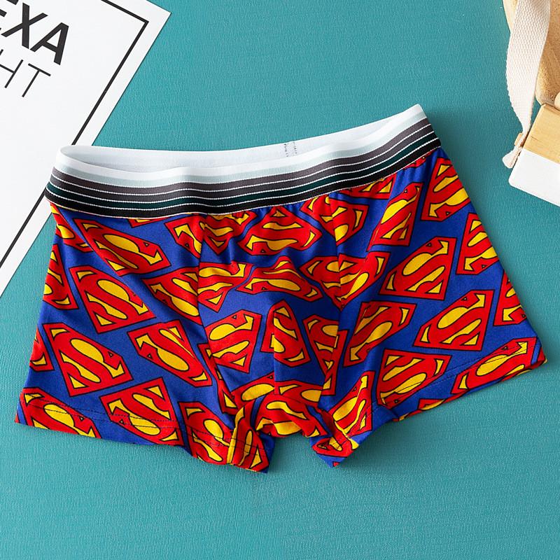 Трусы боксеры мужские Мультики Супермен XL Синий (10000081(5)
