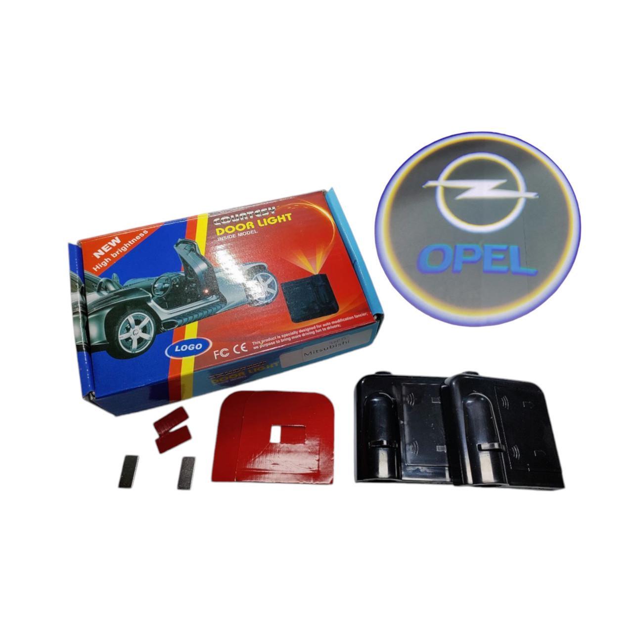 Підсвічування світлодіодне на двері автомобіля з логотипом Opel (1773670423) - фото 5