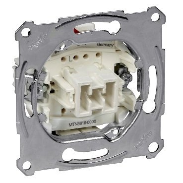 Механизм переключателя одноклавишного Schneider Electric Merten 16А (MTN3616-0000)