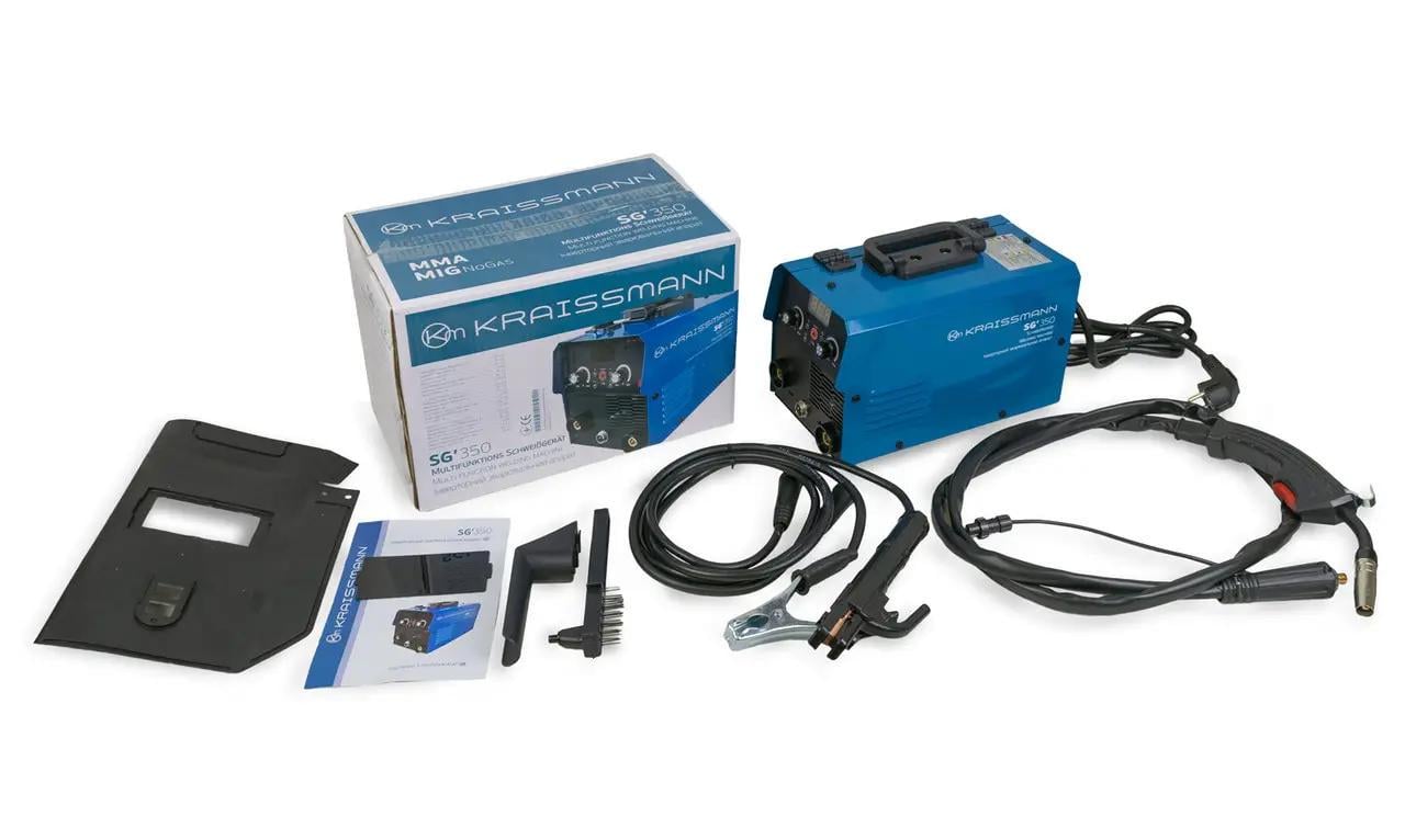 Полуавтомат инверторный сварочный KRAISSMANN SG'350 MIG/MMA (29081147)