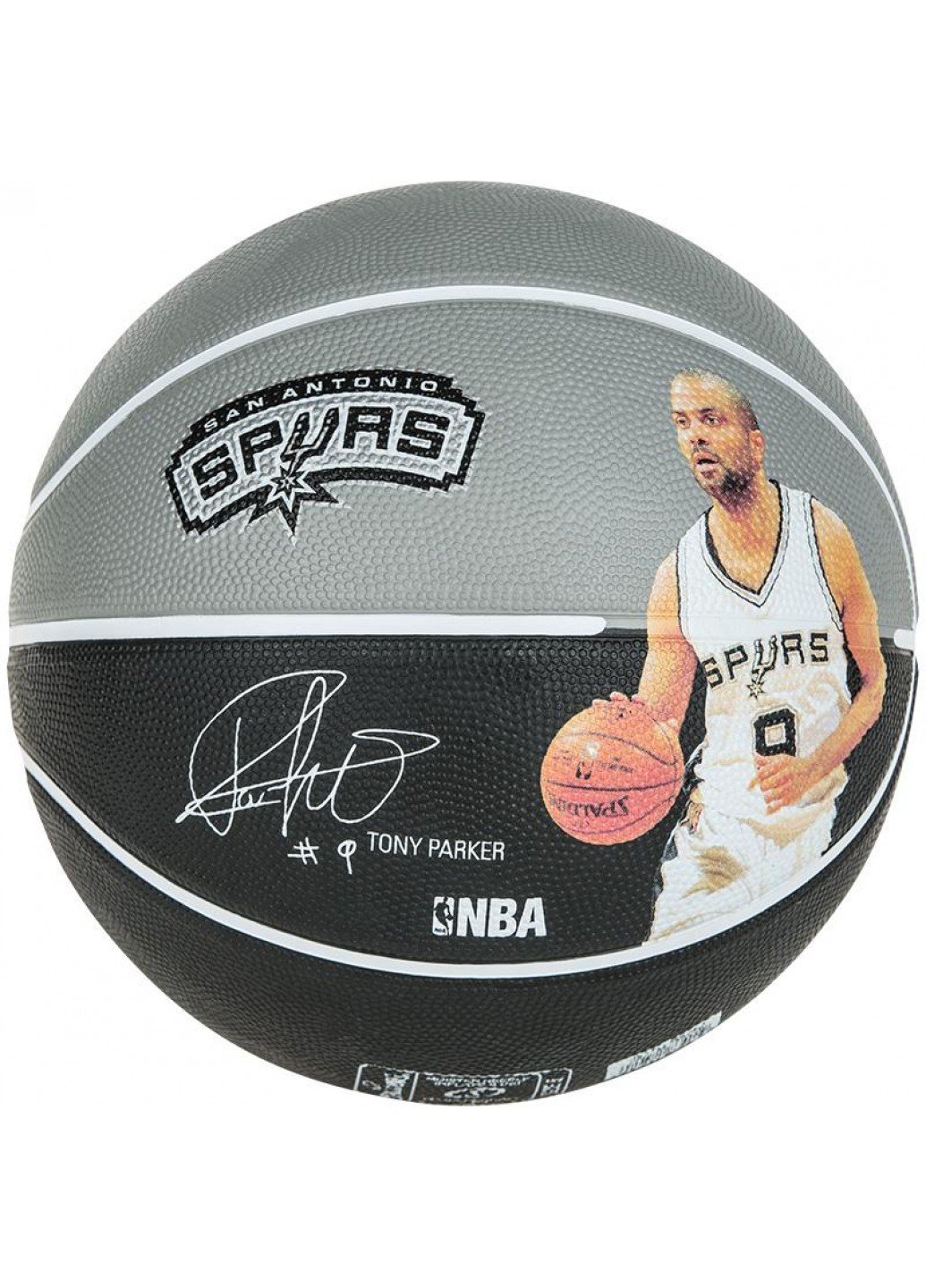 Мяч баскетбольный Spalding NBA Player Tony Parker Size 7