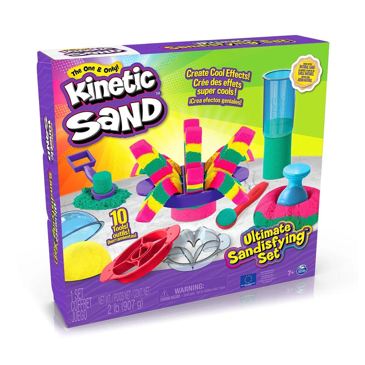 Набор песка для детского творчества Kinetic Sand Цветные приключения (71647-ks)