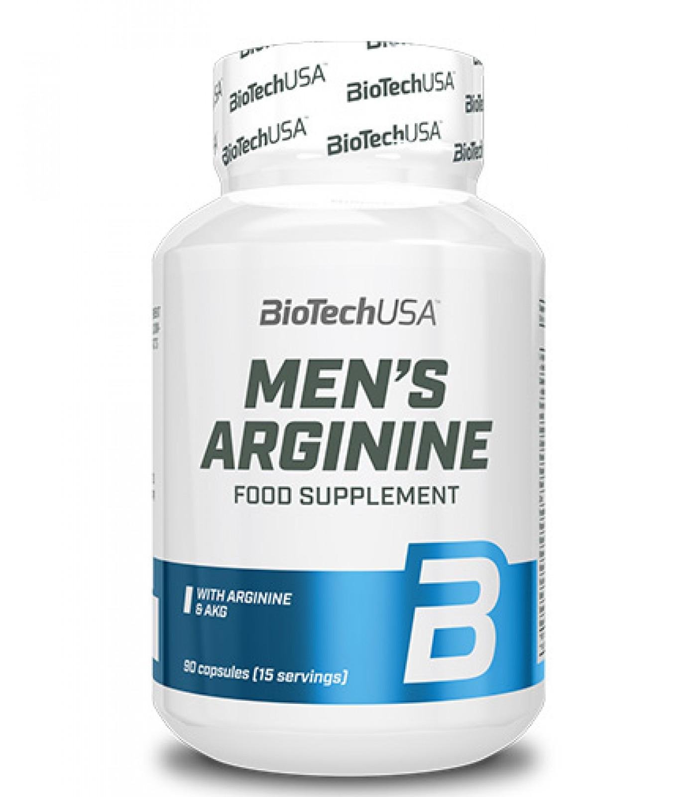 Вітаміни для чоловіків BioTech Men's Arginine 90 капс.