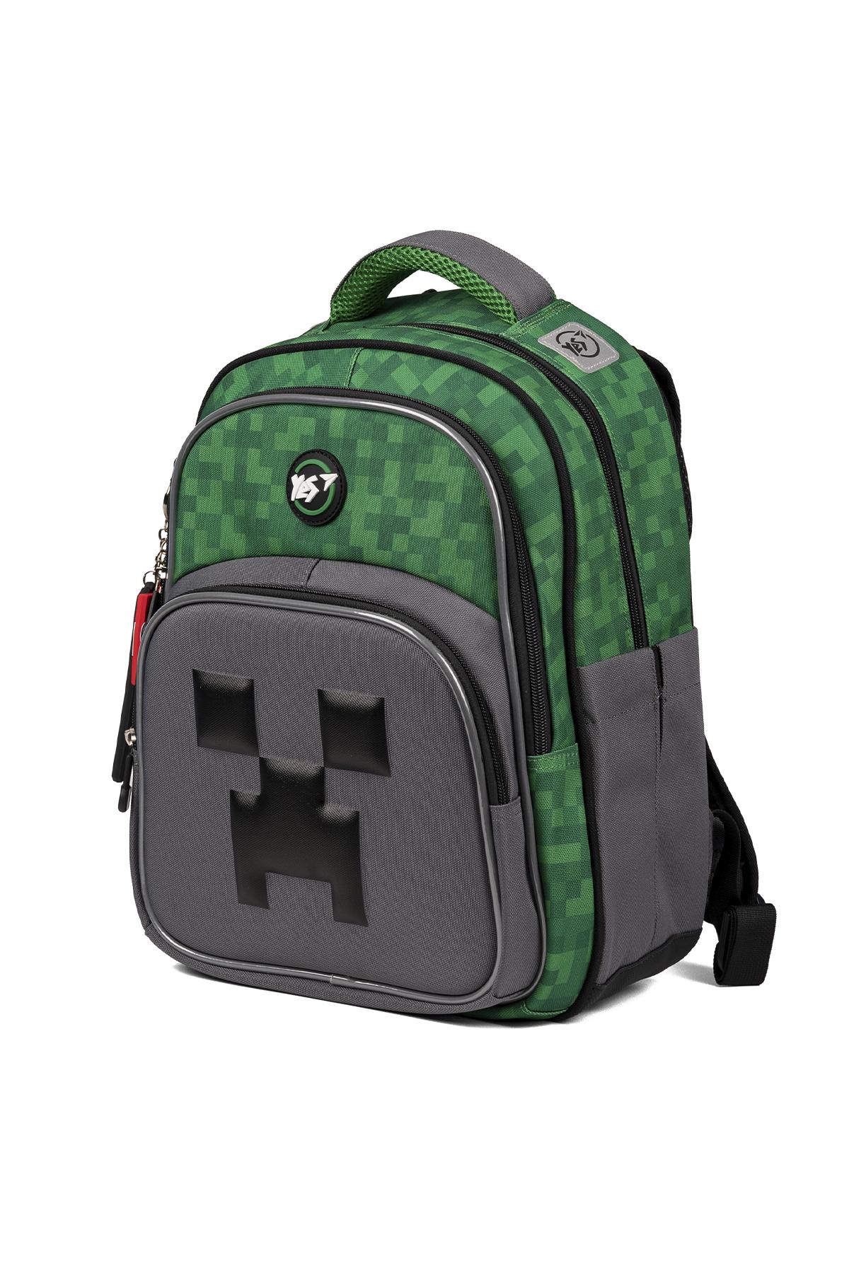 Полукаркасный рюкзак YES Minecraft YES 559751 (SKT001003322) - фото 2 Полукаркасный рюкзак YES Minecraft YES 559751 (SKT001003322) - фото 2