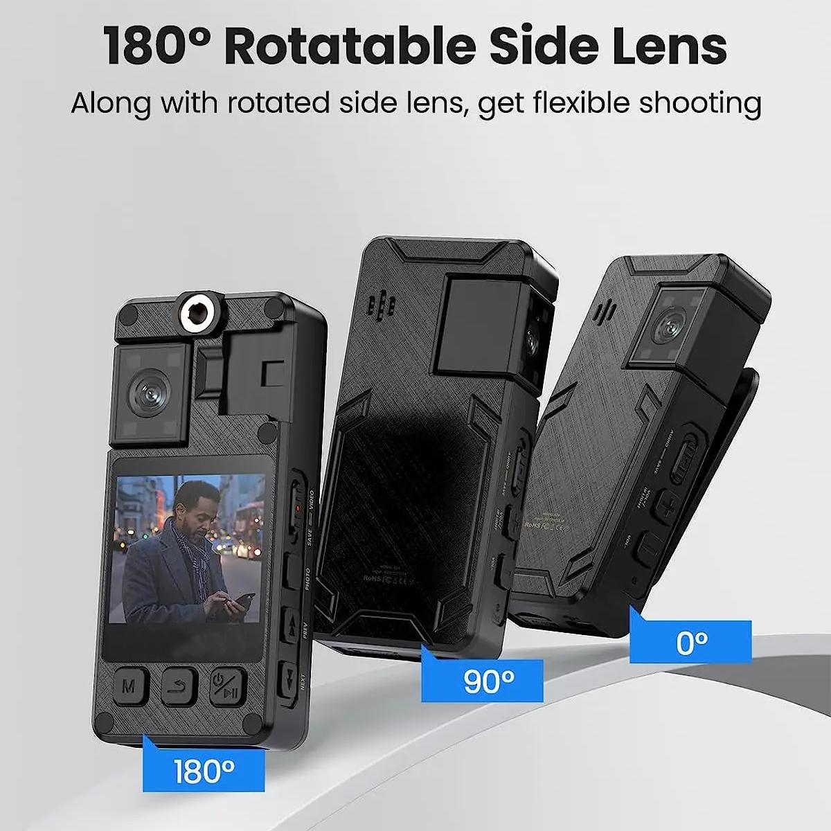 Відеореєстратор нагрудний Patrul A38 з підтримкою нічного бачення 1080P HD (1480452602) - фото 5 Відеореєстратор нагрудний Patrul A38 з підтримкою нічного бачення 1080P HD (1480452602) - фото 5